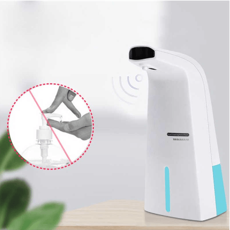 Saboneteira Automática Sensor P/ Sabonete Detergente Espuma Dispenser - Loja Quicker